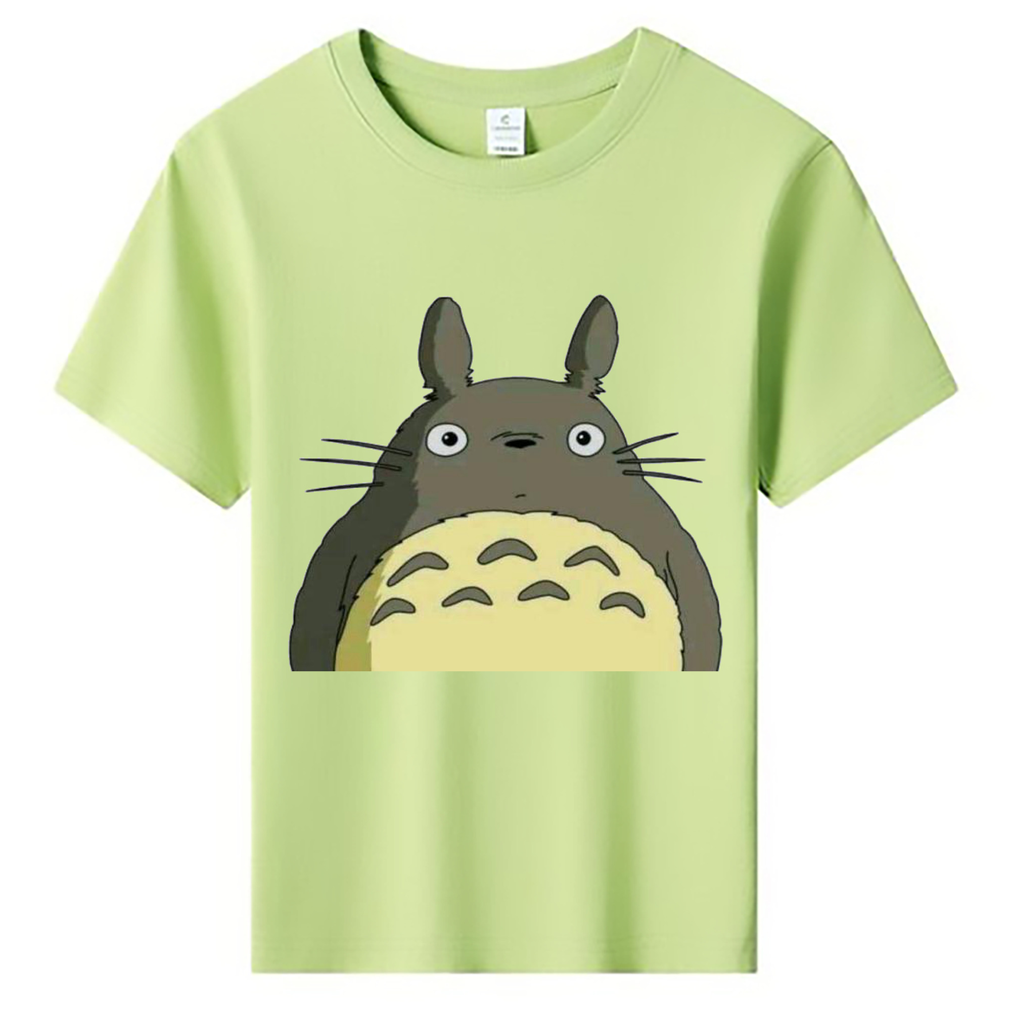 （画像用） となりのトトロ 草壁メイ 草壁サツキ My Neighbor Totoro Satsuki Kusakabe Mei Kusakabe 綿100％キッズTシャツ（フロントプリント）